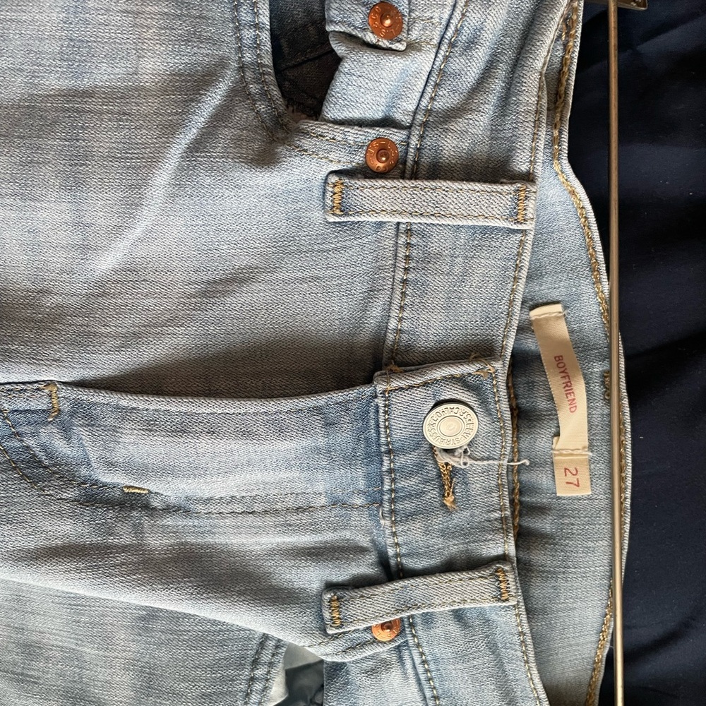 Stylish Light Blue Boyfriend Jeans